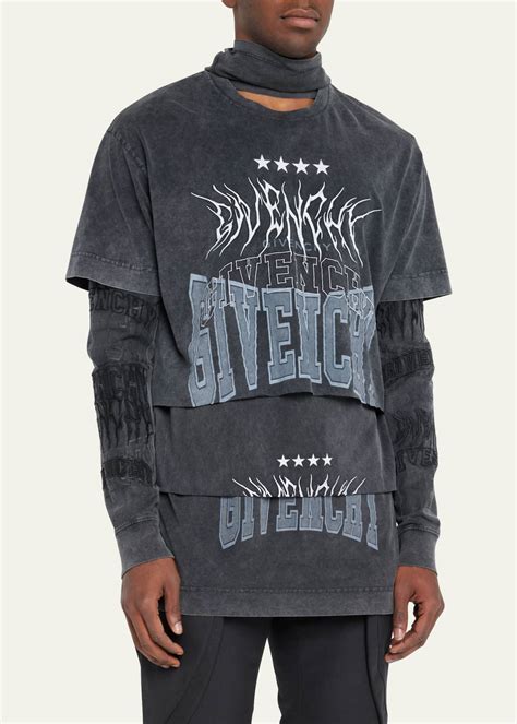 givenchy t shirt sizing|givenchy graphic t shirt.